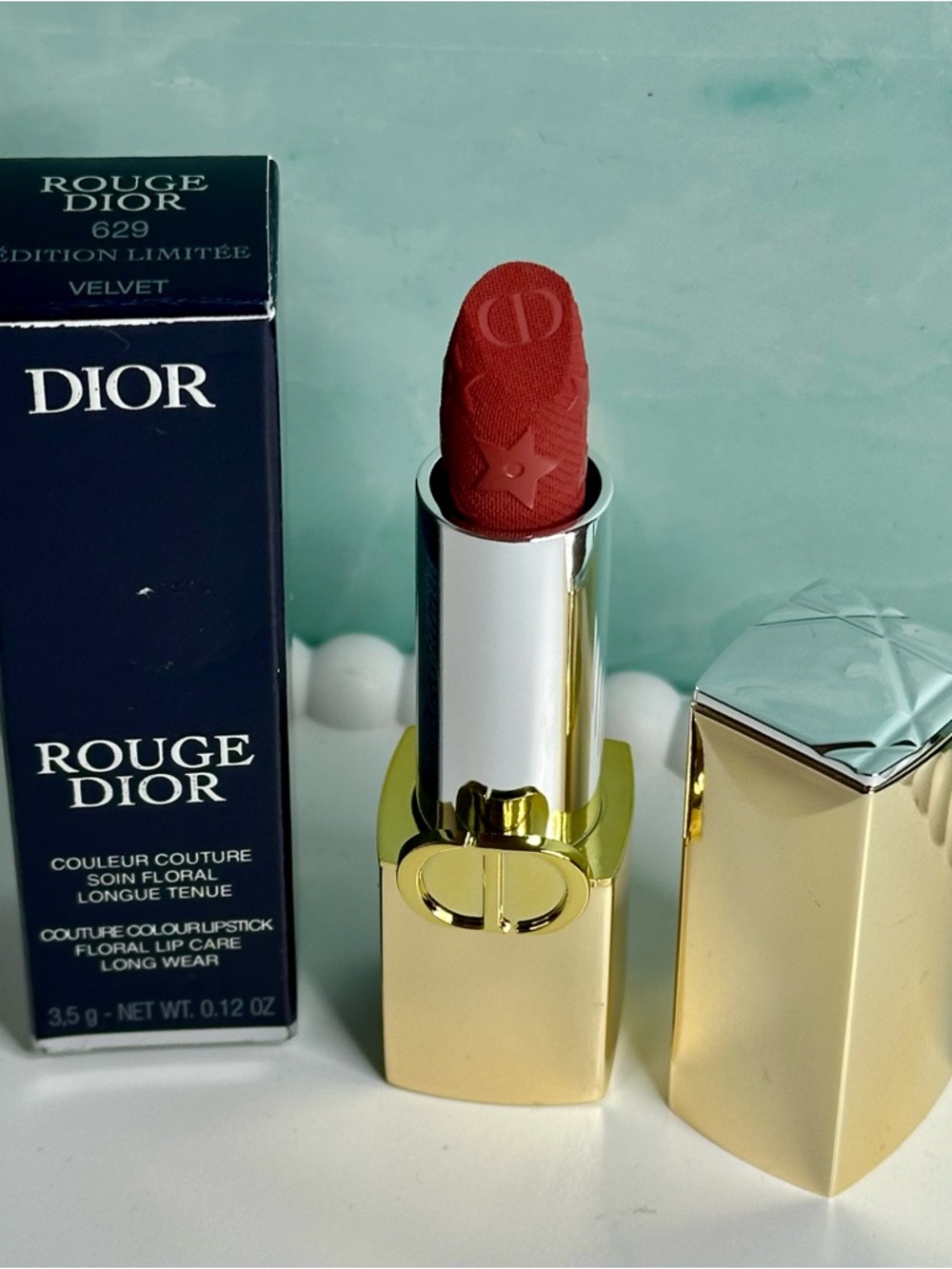DIOR Rouge Lipstick #629 PARADE Velvet LIMITED EDITION. New RARE